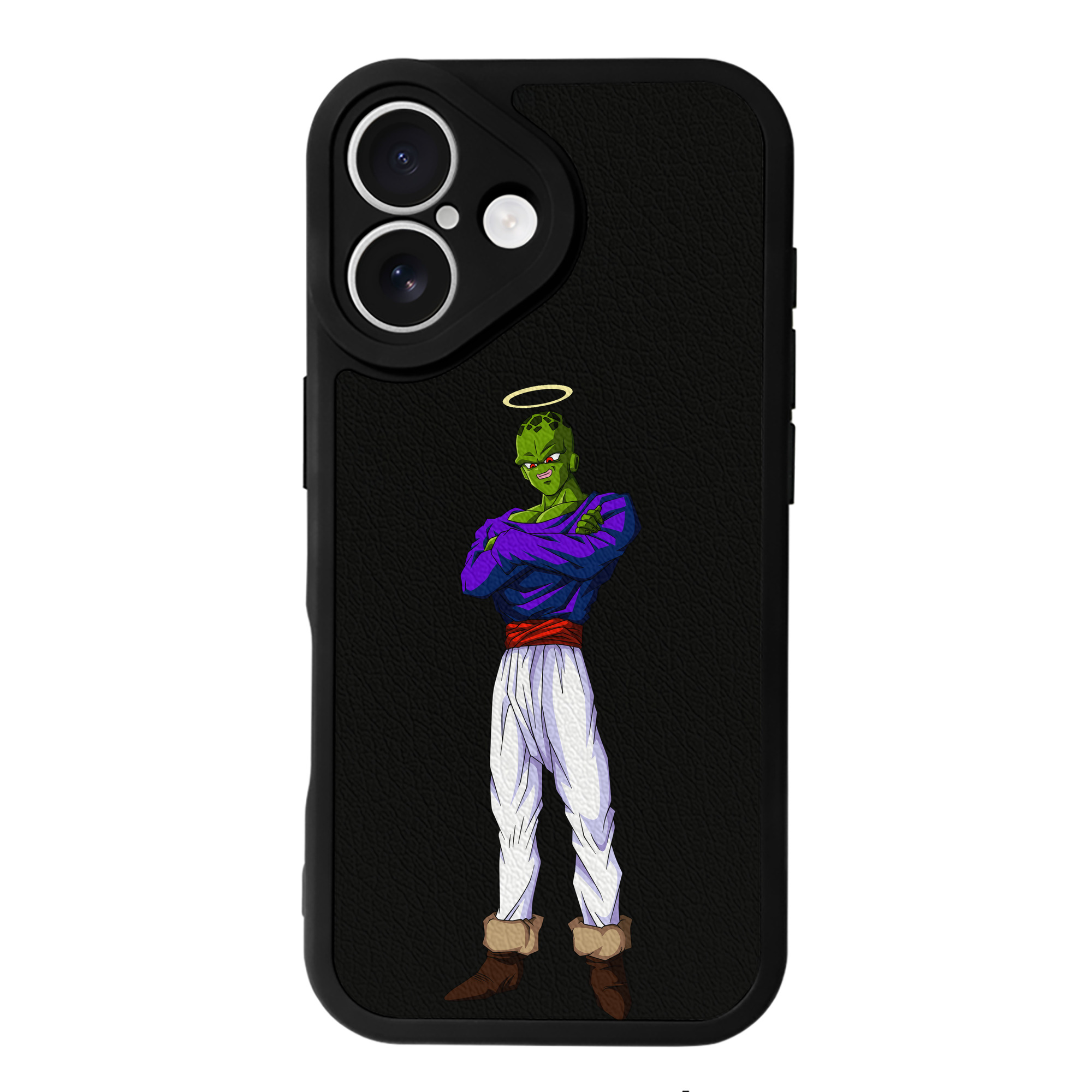 （画像用） ドラゴンボール パイクーハン DRAGON BALL Pikkon 【iPhone 16シリーズ対応】シリコンスマホケース（レザー調） 材質：シリコン